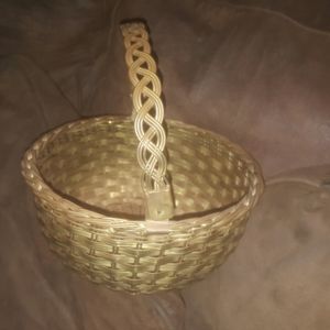 Solid brass basket